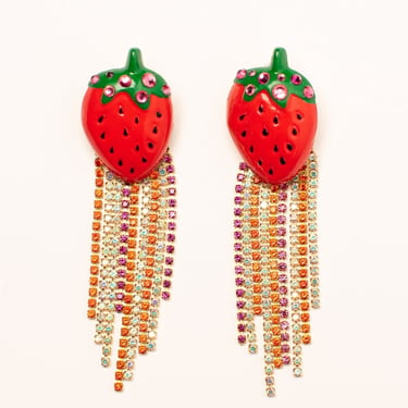 HTT x BRZ - Cartoon Berry Earrings