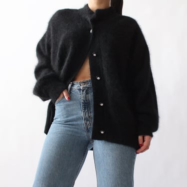 Vintage Fluffy Angora Jacket