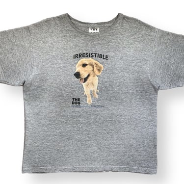 Vintage 90s/00s The Dog: Golden Retriever “Irresistible” Graphic T-Shirt Size Medium/Large 