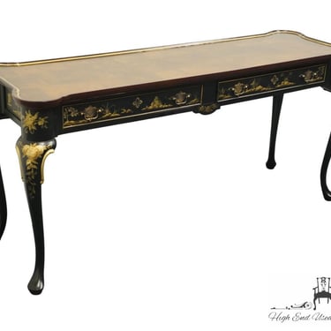 HEKMAN FURNITURE Black Lacquered Asian Chinoiserie Style 58