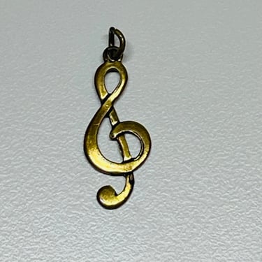 Treble Clef Charm