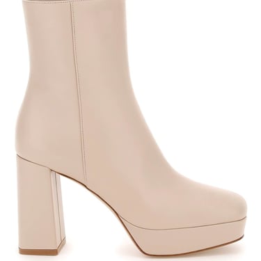 Gianvito rossi daisen leather ankle boots