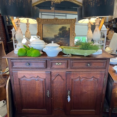 1900-1920 French oak sideboard 
