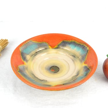 Art Deco bowl WK ceramic 20s 30s Pottery vintage design ceramic bowl running glaze 40s Bauhaus 