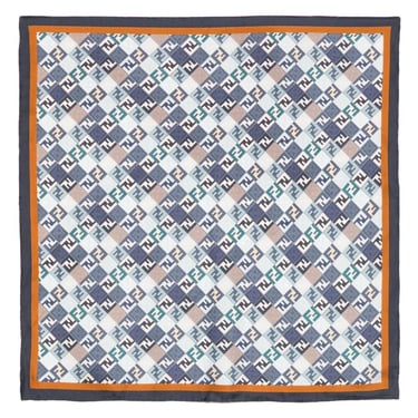 Fendi Women Micro Ff Silk Foulard
