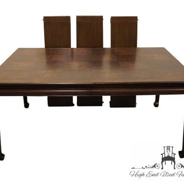 HIGH END Walnut Asian Chinoiserie 101" Dining Table 3453-471 