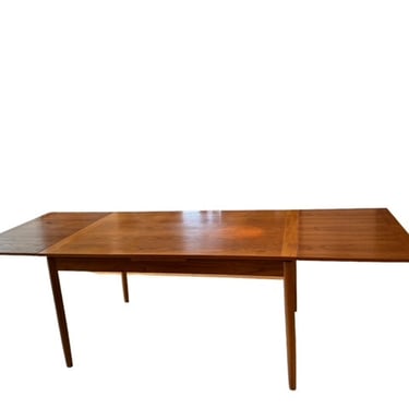 1960s Danish Teak Mid Century Modern Extension Dining Table KV232-17