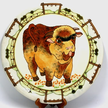 vintage Rothwoman Buffalo plate or platter 