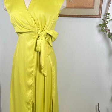 Anthropologie Maeve Dress Yellow Size XS - Chic Wrap Dress with Collar | Vintage Wears | Elegant Wears |  Gifts For Mom | Wrap Dress 