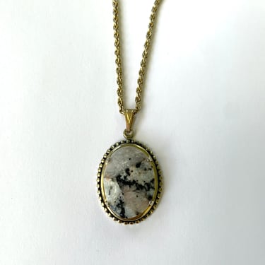 Vintage Stone Necklace