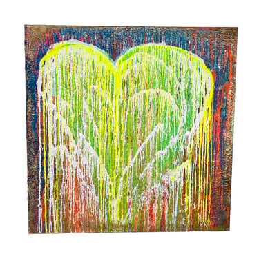 #1377 "Heart Ache" Oil on Canvas by Amy Baldwin