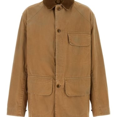 Maison Margiela Men Camel Canvas Jacket