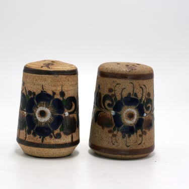vintage Tonala salt and pepper shakers made in Mexico 
