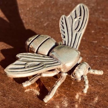 Miniature Brass Bee Figurine