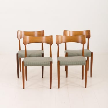 Set of 4 rosewood dining chairs attr. to Bernhard Pedersen & Søn, 1960s 