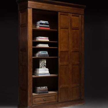 Oak Estate Cabinet ( One Door in Fold Away Position )