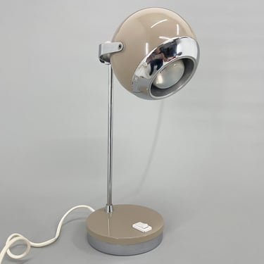 1960's Eyeball Table Lamp, Italy / Mid Century Lighting / Adjustable Table Lamp / Desk Lamp / Italian Design 