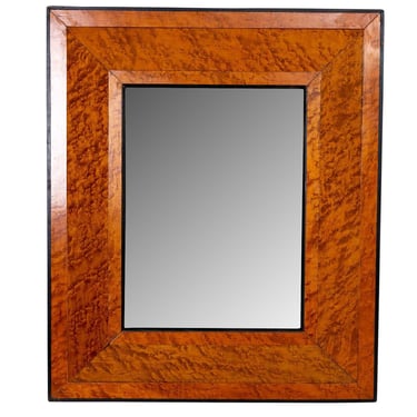 Ebonized Dimensional Mirror