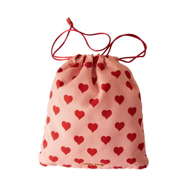 Miu Miu Pink Heart Love Pouch