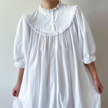vintage dress vintage robe white robe long robe maxi dress | Old Gem ...