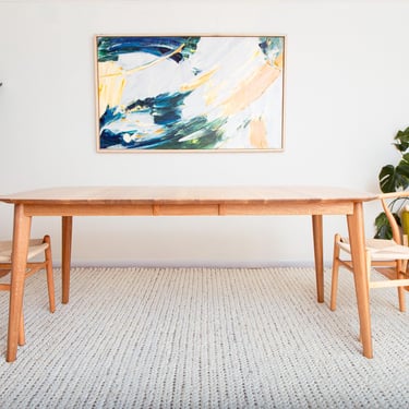 The Mar Vista, Scandinavian Oval Dining Table 