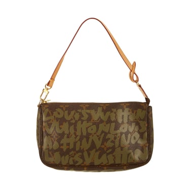 Louis Vuitton Green Graffiti Mini Shoulder Bag