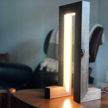 Modern LED Table Lamp | Mid Century Light Fixture 