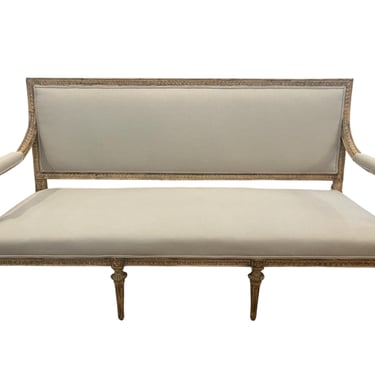 19th Century Swedish Sofa/Settee New Upholstery