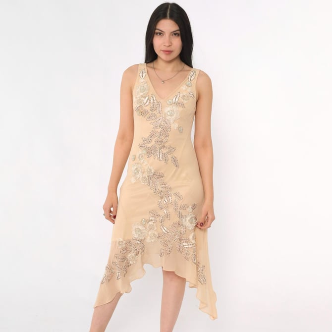 【LOULOUSEOUL】Antique See Through Dress (Cream) 90's Cream Sheer Slip Dress – Shopexile