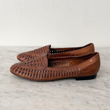 Vintage Giorgio Brutini Le Glove Tassel Loafers 9.5 D  display picture 2