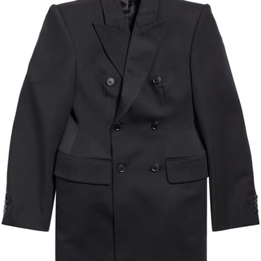 Balenciaga Women Wool Double-Breasted Jacket