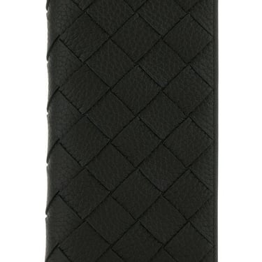 Bottega Veneta Men Dark Green Leather Wallet