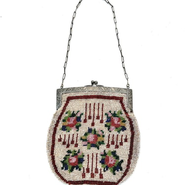 Antique Beaded Purse 