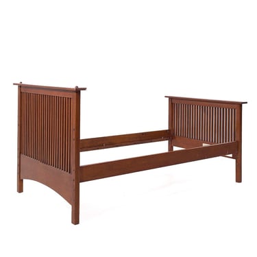 Stickley Mission Oak Twin Bed 