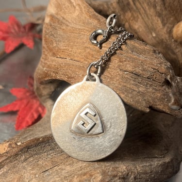 Vintage Ballou Sterling Silver Monogram 