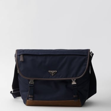 Prada Shoulder Bag Men Blue