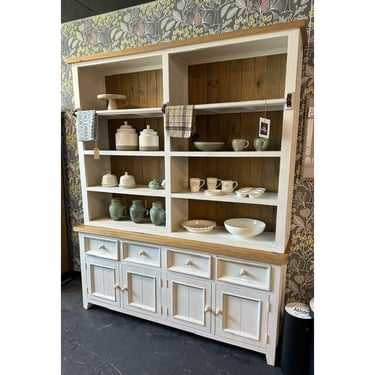 Wall Unit in Vintage Washed White