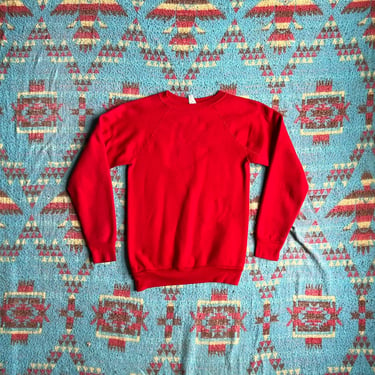 Vintage 70s Discus Athletic Raglan Sweatshirt 