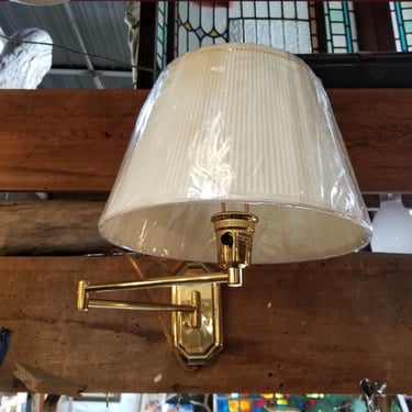 Huntington Solid Brass Swing Arm Sconce