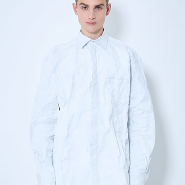 Vetements Men Metalized Wrinkled Shirt