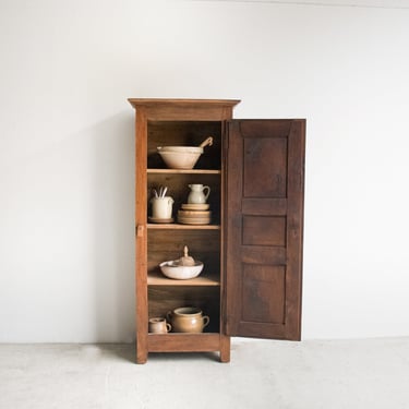 Walnut Pantry Cabinet