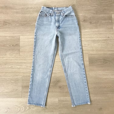 Levi's 512 Vintage Worn Faded 90's Jeans / Size 24 