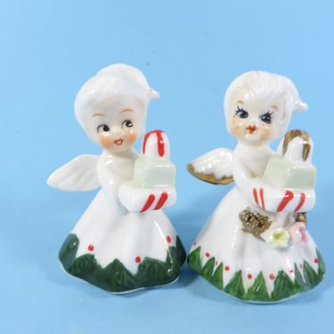 Vintage Porcelain Angel Figurines - Small Angel Figurines 