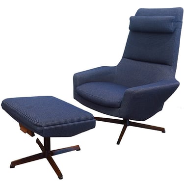 IB Madsen chair and ottoman