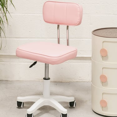 Small Pink Office Chair