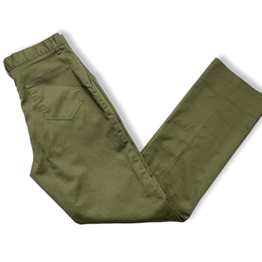 NEW Old Stock ~ Vintage Boy Scout BSA Trousers ~ measure 31.5 x 35 ~ Official Uniform Pants ~ Cotton Twill ~ 31 32 Waist 