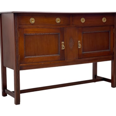 Free Shipping Within Continental US - Antique Credenza Buffet Table. UK Import. 