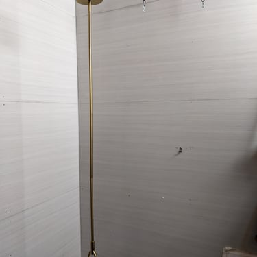 Long Gold Pendant Light 5 x 51.5 x 4.75