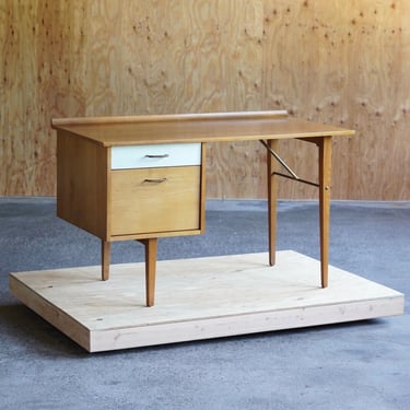 Milo Baughman Architectural Desk by Murray 