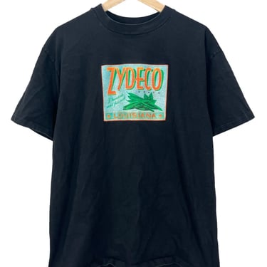 Vintage Zydeco Louisiana Cajun Salsa Promo T-Shirt XL